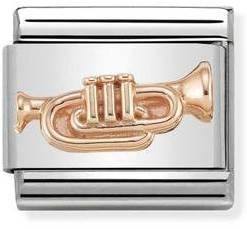 Nomination Rose Gold Trumpet Appeal
