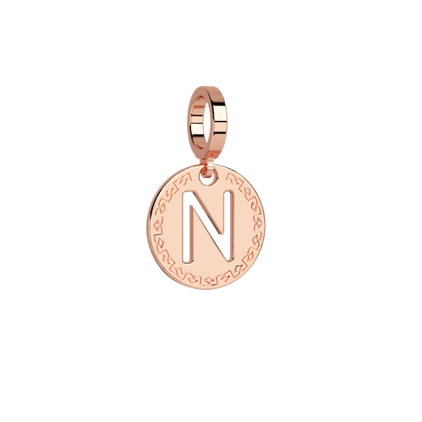 Rebecca Rose Gold Letter Allure - N