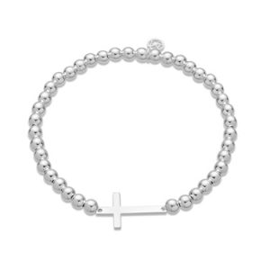 Argento Recycled Silver Beaded Move Bracelet – One Dimension