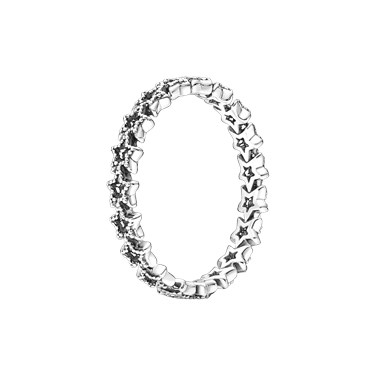 Pandora Band of Uneven Stars Ring - 58