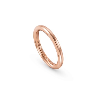 Nomination Unending Rose Gold Band Ring Measurement 55 - Ring Measurement 55