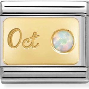 Nomination October Opal Birthstone Allure