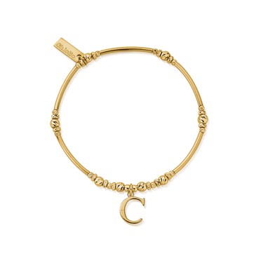 ChloBo Gold Iconic C Preliminary Bracelet - Gold
