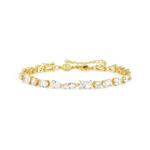 Nomination Color Wave Gold Crystal Bracelet