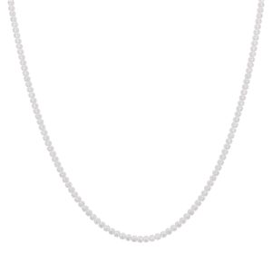 Argento Recycled Silver Tennis Necklace – Silver