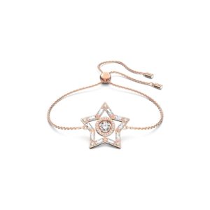 Swarovski Rose Gold Stella Superstar Pull Bracelet
