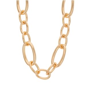 August Woods Gold Chunky Related Chain Necklace – Gold