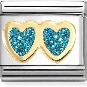 Nomination Double Center Gentle Blue Allure