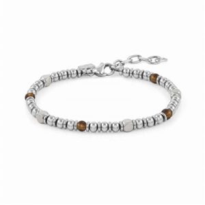 Nomination Intuition Tiger Eye Bead Bracelet