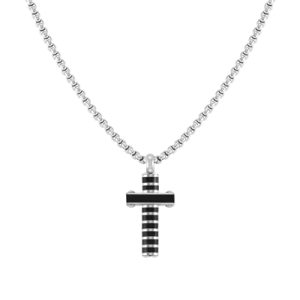 Nomination Sturdy Stainless Metal Black Go Necklace