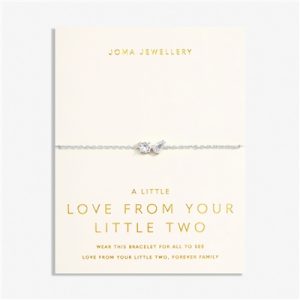 Joma A Little Love From Your Little Two Bracelet – Silver