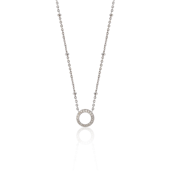 Search + In finding Hope Silver Necklace - Silver