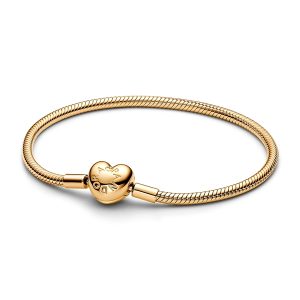 Pandora Gold Moments Center Clasp Bracelet – 20cm