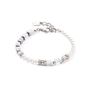 Coeur De Lion Silver Valuable Fusion Offset Bracelet – Silver