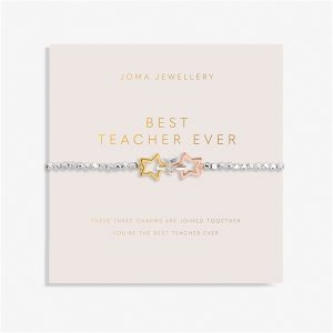 Joma 3 Tone Perfect Instructor Ever Bracelet – Silver