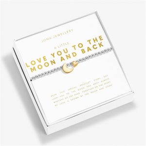 Joma Boxed Gold Combine Love You To The Moon And Again Bracelet – Gold