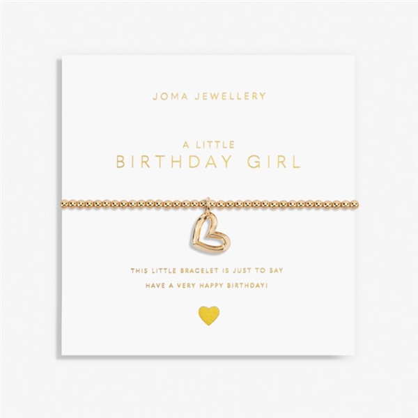Joma Gold A Little Birthday Woman Middle Bracelet - Gold