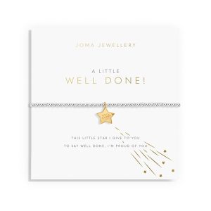 Joma Gold Combine A Little Smartly Performed Famous person Bracelet – Gold