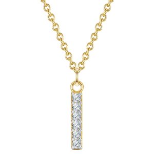 Glanzstücke München Womens Female Sterling Silver Necklace – Gold – One Size