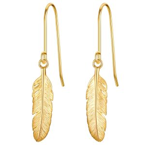 Glanzstücke München Womens Female Sterling Silver Earring – Gold – One Size