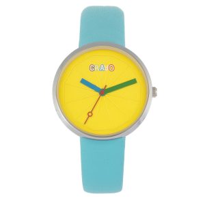 Crayo Metric Unisex Watch – Turquoise Stainless Steel – One Size