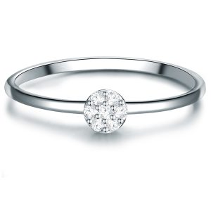 Tresor 1934 Womens Trilani Female Sterling Silver Ring – Size S