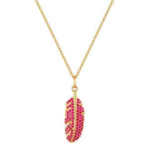 Glanzstücke München Womens Female Sterling Silver Necklace – Gold – One Size