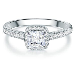 Tresor 1934 Womens Trilani Feminine Sterling Silver Ring – Measurement R