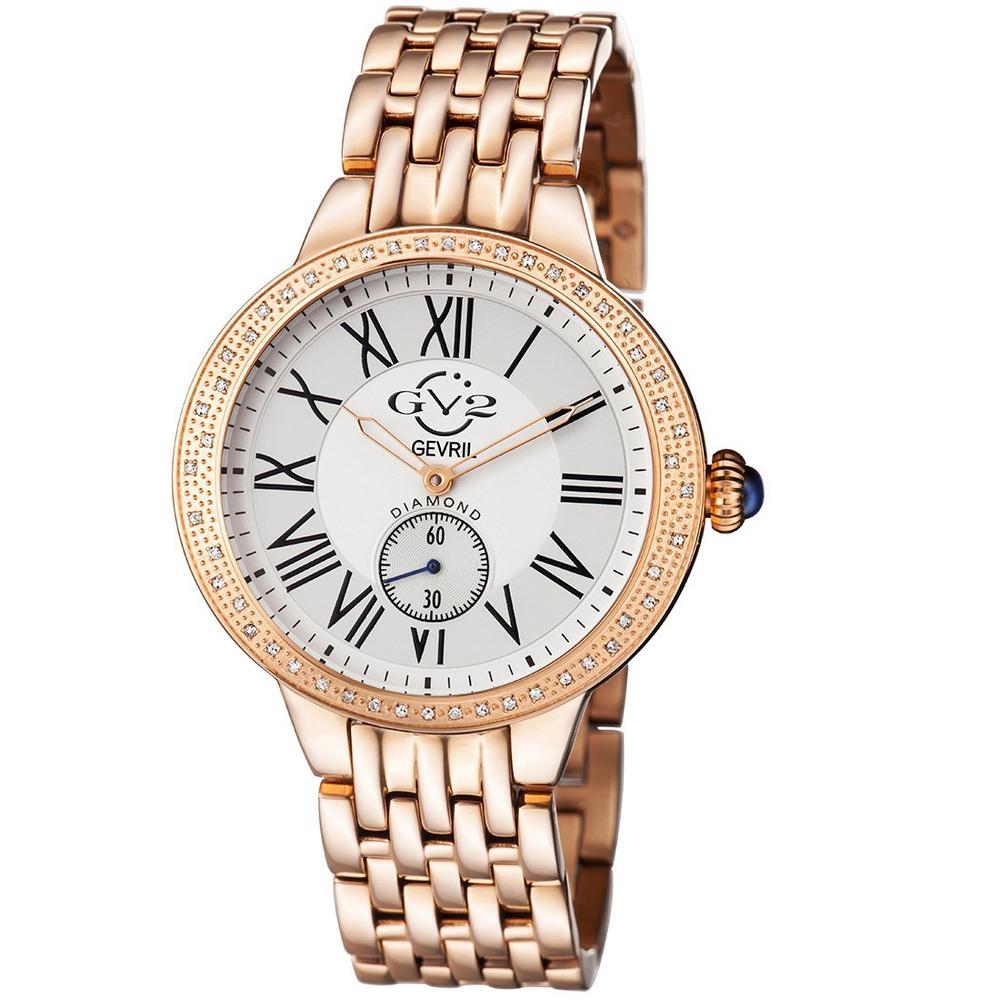 Gv2 Astor WoMens Silver Dial Stainless Steel Watch - One Size