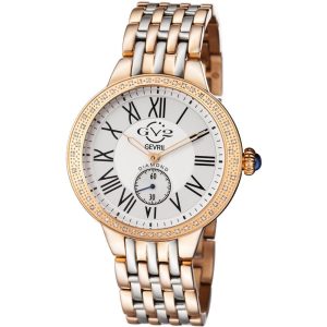 Gv2 Astor WoMens White Dial Stainless Steel Watch – One Size