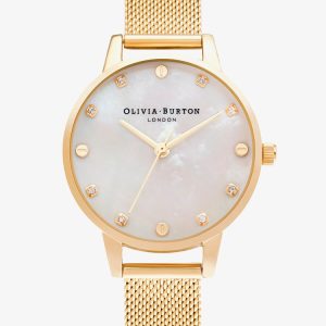 Olivia Burton Ladies Classics Mesh Bracelet Watch OB16SE08