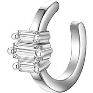 Glanzstücke München Womens Feminine Sterling Silver Earcuff – One Dimension