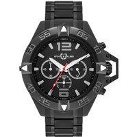 Spears & Walker Mens Chrome steel Watch - Black Stainless Metal (archived) - One Dimension - Image 2