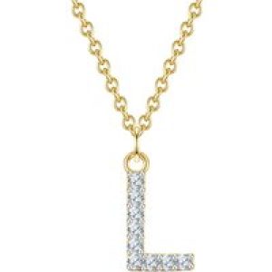 Glanzstücke München Womens Female Sterling Silver Necklace – Gold – One Size