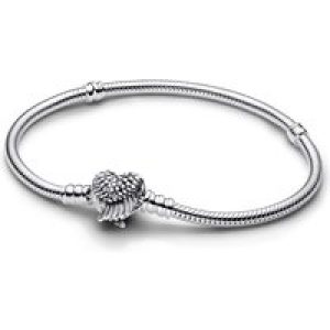 Pandora Middle Wings Clasp Snake Chain Bracelet – 20cm