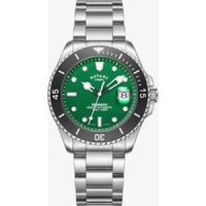 Rotary Mens Seamtaic Automatic Green Dial Watch GB05430/78