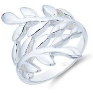 Sterling Silver Leaf Ring
