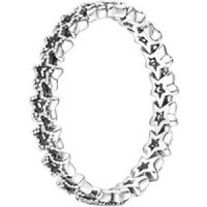 Pandora Band of Uneven Stars Ring – 58