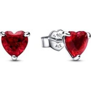 Pandora Purple Center Stud Earrings