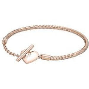 Pandora Moments Rose Gold Center T-Bar Bracelet – 20cm