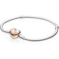 Pandora Rose Gold Center Clasp Bracelet - 20cm - Image 2