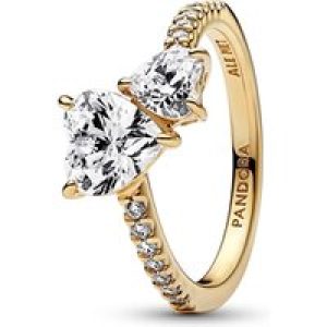 Pandora Gold Double Center Ring – 52 Pandora Ring