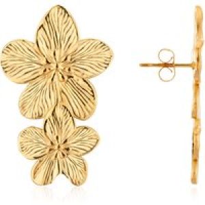 August Woods Gold Bloom Remark Floral Earrings – Gold