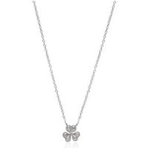 Search + To find Silver Religion Hope Love Shamrock Necklace – Silver