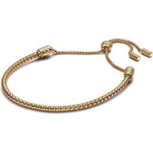 Pandora Gold Studded Chain Slider Bracelet