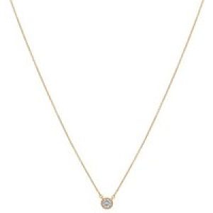 August Woods Gold Petite Halo Necklace – Gold
