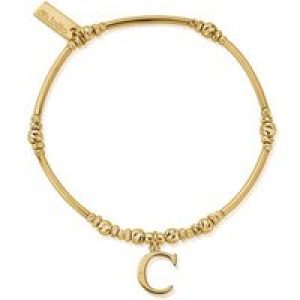 ChloBo Gold Iconic C Preliminary Bracelet – Gold