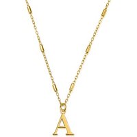 ChloBo Gold Iconic A Preliminary Necklace - Gold - Image 2