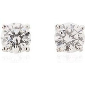 Argento 5.5mm Cubic Zirconia Stud Earrings – 5.5mm
