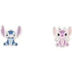Disney Lilo & Sew Angel Earrings – Silver